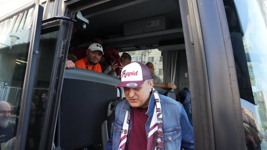 Reacția lui Gigi Becali când a văzut că Dan Șucu a mers la Craiova împreună cu suporterii: ”Băi, săracul de el”