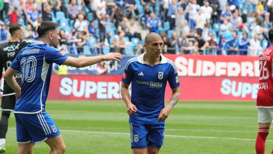 FCU Craiova a anunțat care situația a lui Juan Bauza. Starul echipei din Bănie s-a accidentat cu Oțelul