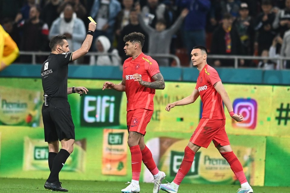 FCSB a câștigat cu 1-0 meciul tur cu CFR Cluj din sezonul regular, remizând în retur, 1-1