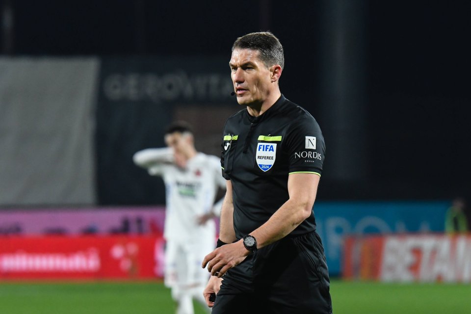 Istvan Kovacs este unul dintre cei mai buni arbitri români