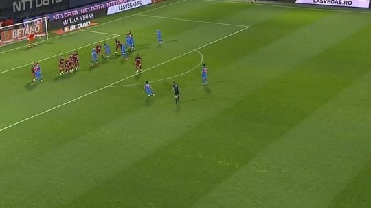 Florinel Coman, irezistibil! Marchează superb și deschide scorul în CFR Cluj - FCSB