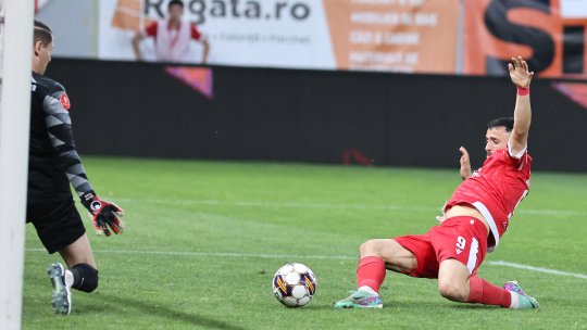 O nouă gafă a jucătorului lui Dinamo! Ce a făcut în duelul cu Poli Iași