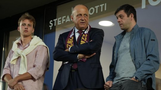 Dan Șucu, apariție neobișnuită la Rapid - Sepsi! Alături de ce politician au fost surprinși conducătorii Rapidului