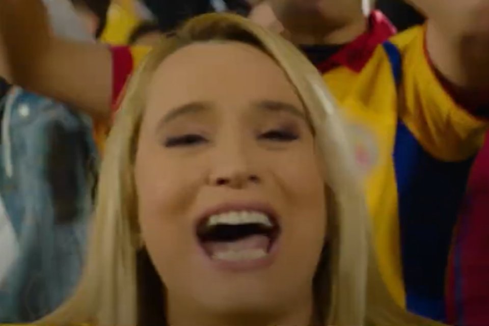 Andreea Esca estea una dintre vedetele Pro TV care apar în clipul cu imnul României pentru EURO 2024