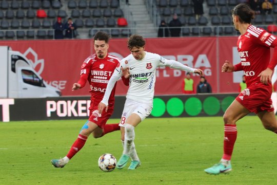 Hermannstadt - Botoșani 1-1. Dezastru pentru Botoșani. Moldovenii ratează victoria deși au avut om în plus mai mult de o oră