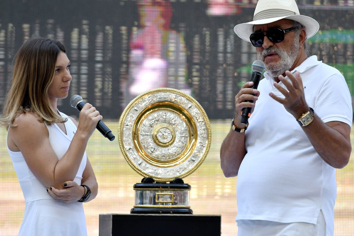 Țiriac este un fan declarat al Simonei Halep, pe care vrea să o vadă din nou în topul ierarhiei WTA