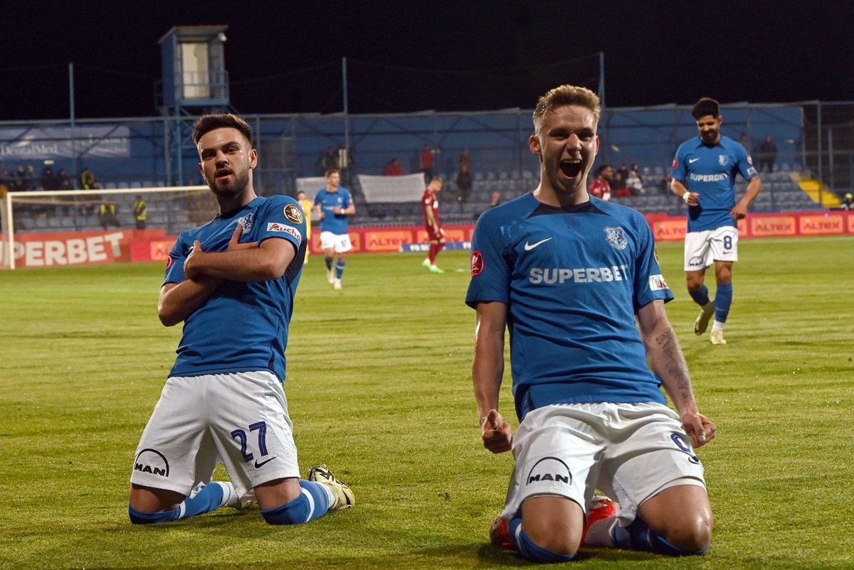 Farul urcă pe locul 2 cu un succes cu CFR