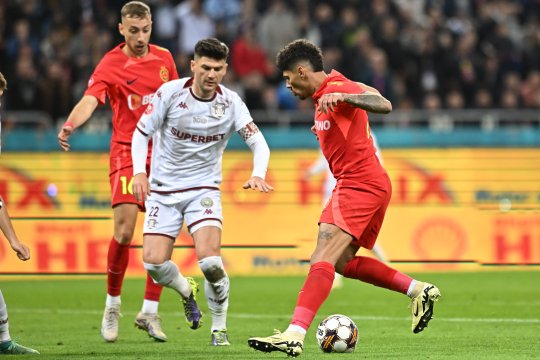 FCSB - Rapid 2-2. Sărbătoarea roș-albastră se amână pentru săptămâna viitoare. Rapidiștii obțin primul punct în play-off