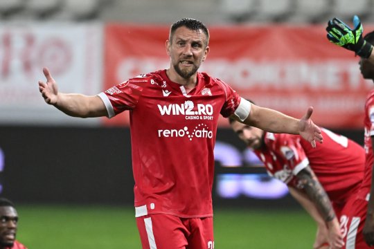 Răzvan Patriche, lider în orice moment! Ce a făcut fundașul lui Dinamo în momentul în care coechipierii săi celebrau reușita din meciul cu Petrolul
