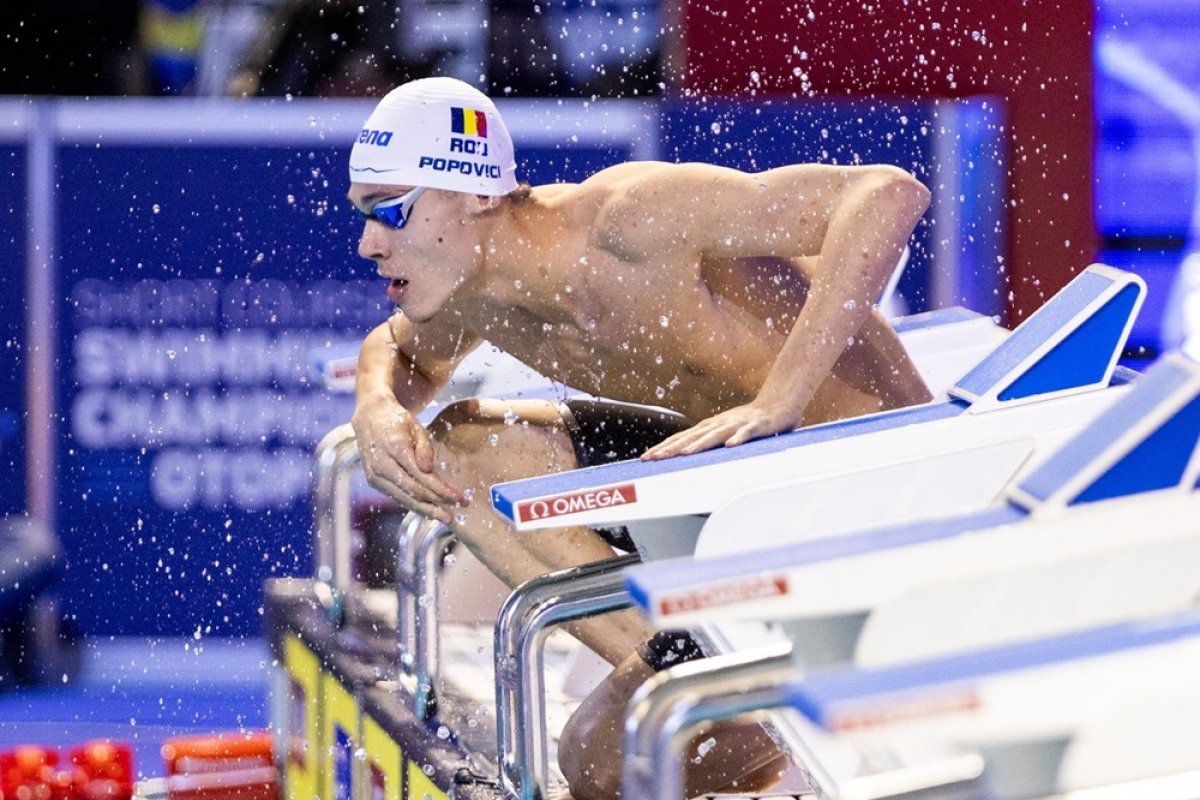 David Popovici a cerut să locuiască în afara satului olimpic la JO Paris 2024
