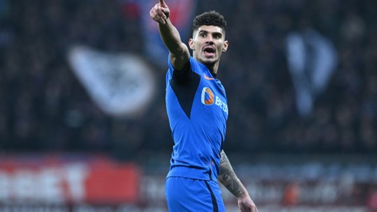 Ce arată reluările la golul anulat al lui Florinel Coman din FCSB - Rapid