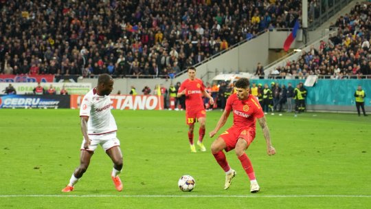 Florinel Coman, despre faza controversată de la golul de 2-2: ”Arbitrajul a fost splendid. N-a ieșit niciodată mingea, că eram acolo”