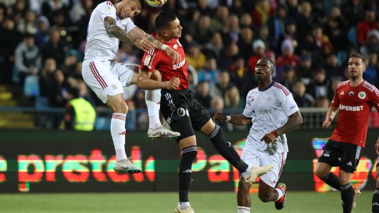 Oțelul Galați - U Cluj 1-0. Echipa lui Dorinel Munteanu este prima în play-out