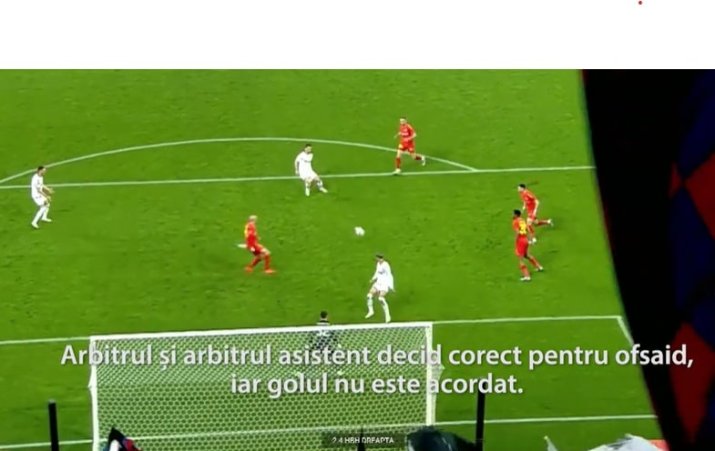 Albio Rrahmani, jucătorul celor de la Rapid, semnalizat în ofsaid la reușita lui Hasani din derby-ul cu FCSB