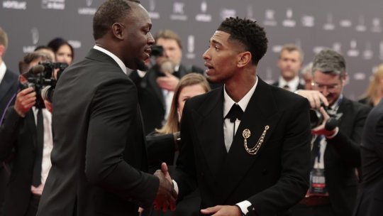 Usain Bolt, replică memorabilă pentru Jude Bellingham când s-au întâlnit! Legendarul atlet a spus ce gândesc toți fanii Manchester United