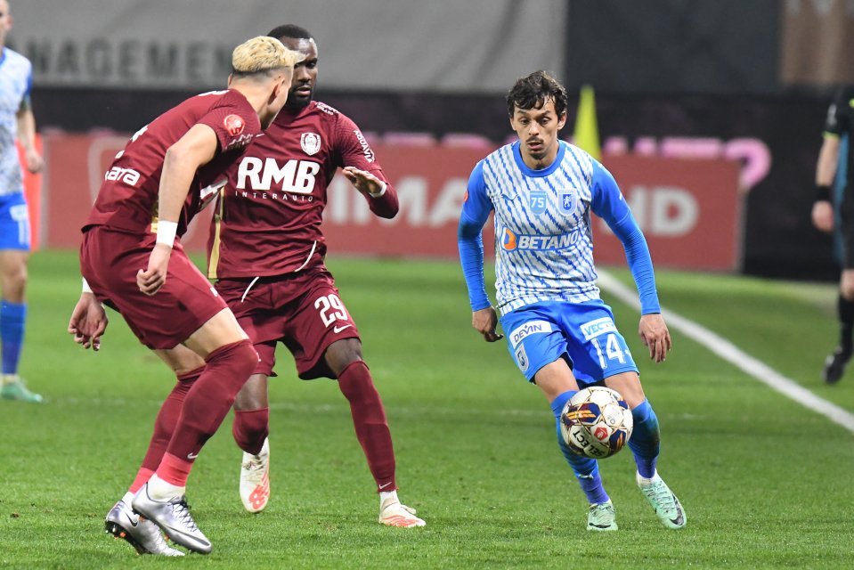 Universitatea Craiova a învins-o în turul play-off-ului pe CFR, cu 2-1