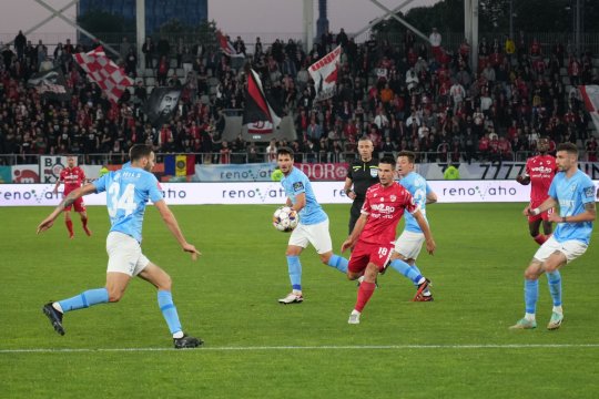 Dinamo - Voluntari 1-1. Remiză care nu ajută niciuna dintre echipe! Ilfovenii au fost la un pas de victorie în ultimele secunde