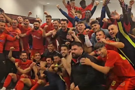 VIDEO | FCSB, sărbătoare în stilul Inter Milano! Imaginile surprinse în vestiarul campioanei României