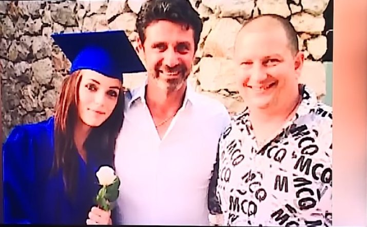 Ionuț Chirilă, alături de fiica sa, Ana, și Patrick Mouratoglou