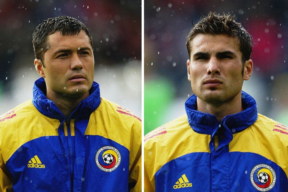 Adrian Ilie (stanga) sau Adrian Mutu (dreapta)? Victor Piturca și-a ales favoritul