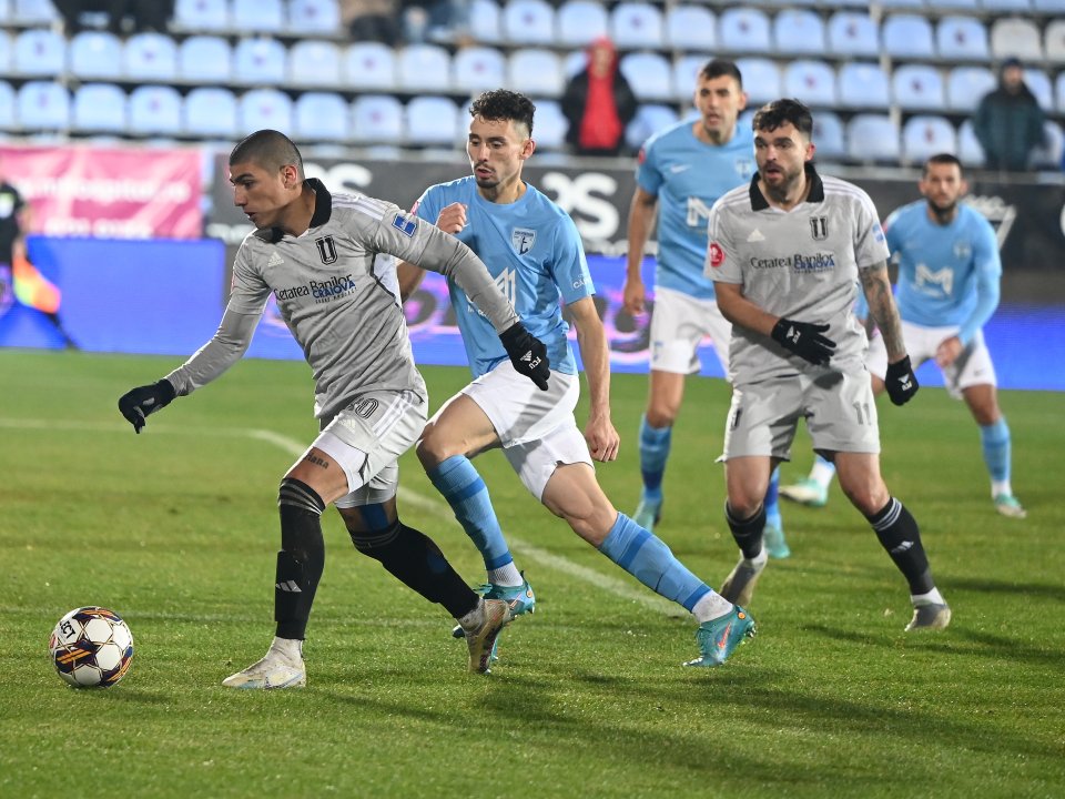 FC U Craiova este neînvinsă în ultimele 6 meciuri jucate cu FC Voluntari, în toate competițiile