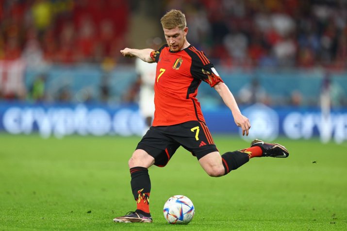 Kevin De Bruyne a debutat pentru naționala Belgiei în anul 2010.