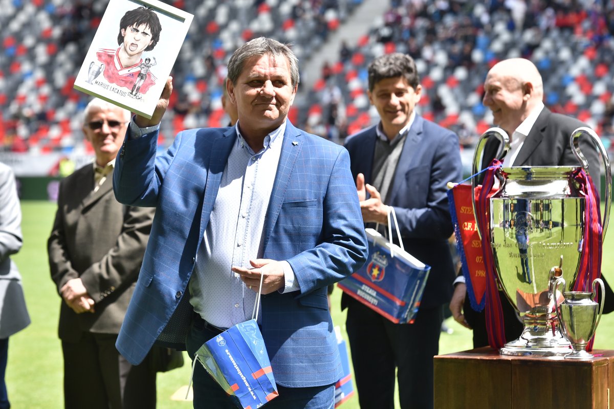 Lăcă, pe 7 mai anul trecut, la 37 de ani de la marele triumf continental