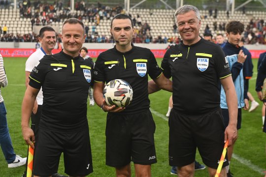 Cine o să arbitreze FCSB - Universitatea Craiova. Decizia o să îl mulțumească pe Gigi Becali