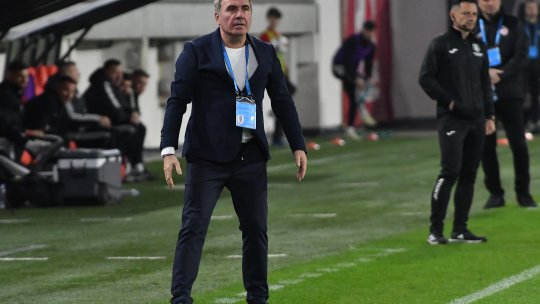 Gică Hagi nu înțelege ce a jucat echipa lui în prima repriză cu Sepsi: ”Sunt bulversat. Așa doar ne facem că jucăm fotbal”