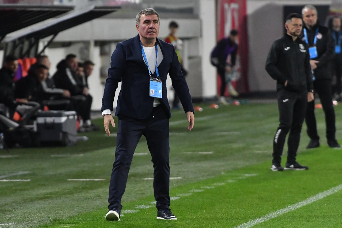 Gică Hagi a fost extrem de nervos de jocul echipei sale