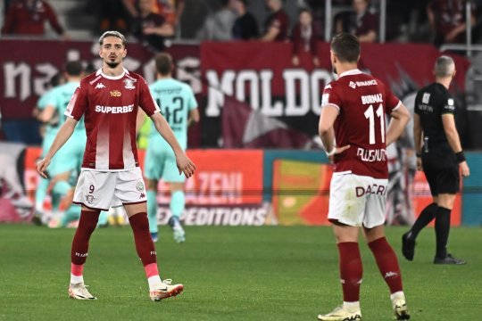 Rapid - CFR Cluj 1-4. Giuleștenii, umiliți pe teren propriu de o echipă fără antrenor! Ultimul meci pentru Bergodi?