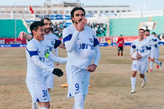 Regretă Gigi Becali mutarea? Andrea Compagno marchează pe bandă rulantă în China! Italianul a dat o ”dublă" în ultima etapă