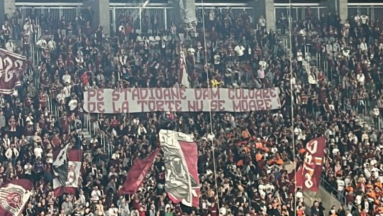 Rapidul a reaprins atmosfera în Giulești cu CFR! Mesaje pentru ”Bocciu” din partea galeriei