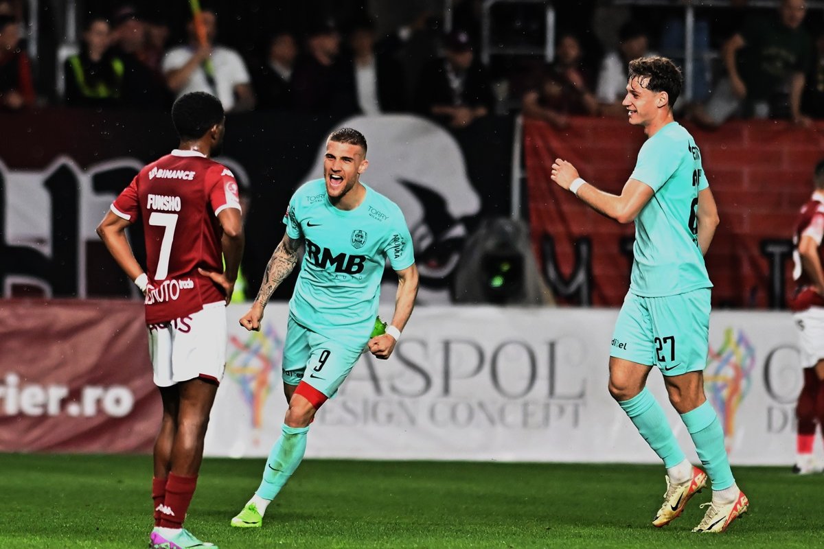 CFR Cluj a obținut prima victorie din play-off