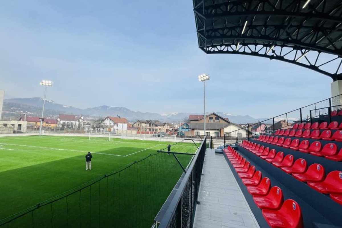Complexul Sportiv din Sângeorz Băi e gata pentru a putea fi utilizat