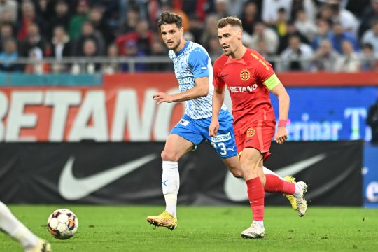 Criticat de Gigi Becali după meciul cu Universitatea Craiova, Darius Olaru a răspuns: ”De ce nu m-a schimbat?”