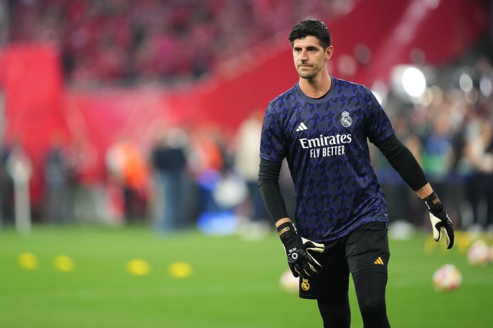 Courtois a fost trecut prima oară în acest sezon pe foaia de joc la duelul de marți seară cu Bayern Munchen