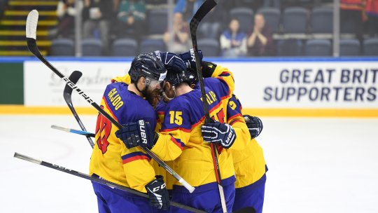 România, victorie împotriva Ungariei la Campionatul Mondial de hochei pe gheață