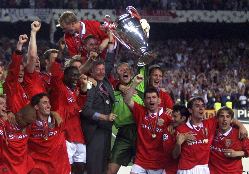 Manchester United a câștigat Cupa Campionilor în 1999