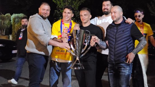 De la Ateneu, la club. Campionii de la FCSB s-au dus să petreacă până dimineața