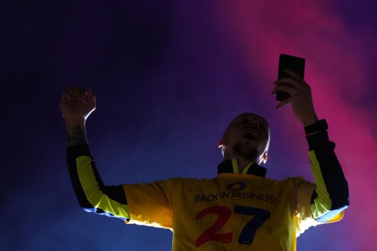 Sfidare la adresa Stelei. Ce mesaj au avut campionii de la FCSB pe tricouri
