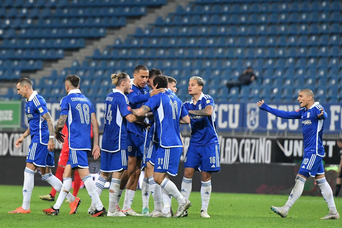 FCU Craiova a retrogradat după trei ani în care a stat în Liga 1