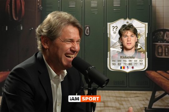 Răducioiu și-a făcut cardul FIFA pentru momentul de vârf al carierei: "Viteză? Peste Hagi!" Cum arată în comparație cu Mbappe și Haaland