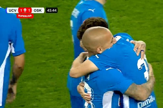 Puștiul-minune al Craiovei! A marcat primul gol din carieră la seniori, la câteva secunde după ce a fost introdus pe teren