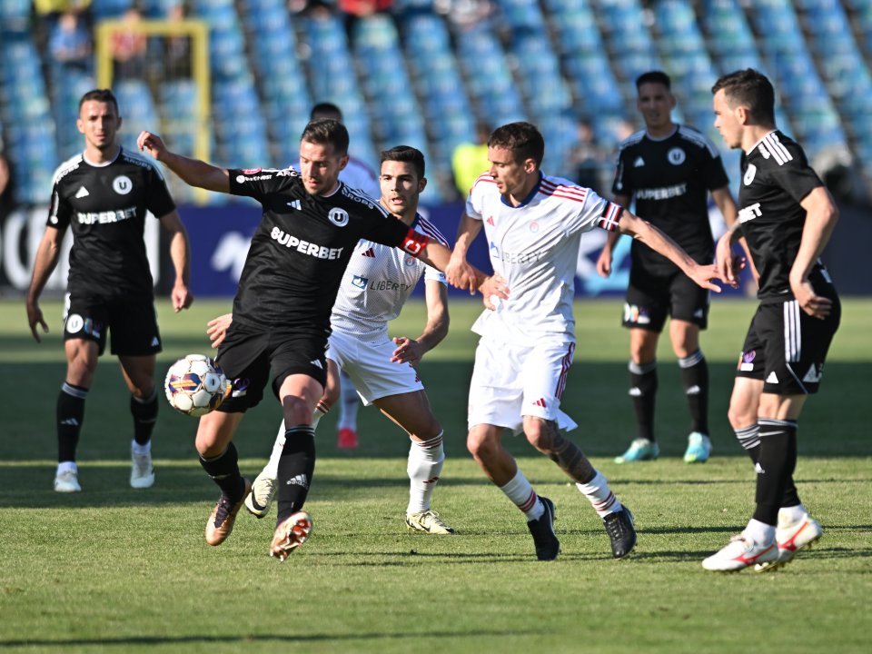Oțelul Galați este pe locul 2 în play-out, iar U Cluj este pe 4