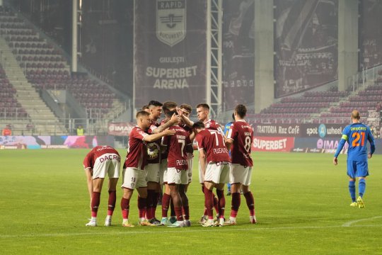 Rapid - FCSB 2-0. Rapidiștii termină campionatul cu o victorie de orgoliu în fața rivalei