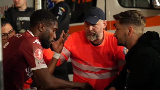 A marcat și a ieșit de pe teren accidentat! Pierdere importantă pentru Rapid în derby-ul cu FCSB