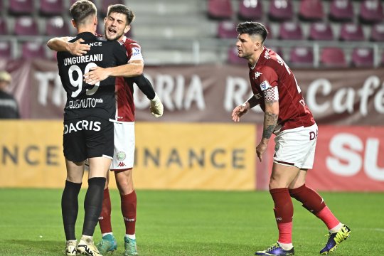 Cristi Săpunaru, fără explicații după Rapid - FCSB 2-0: "Nu trebuie să fim fericiți"