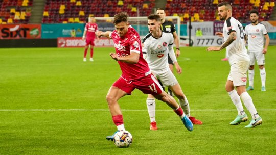 Dinamo - Csikszereda 2-0. Politic a marcat o dublă, iar ”câinii” au făcut un pas uriaș către salvare