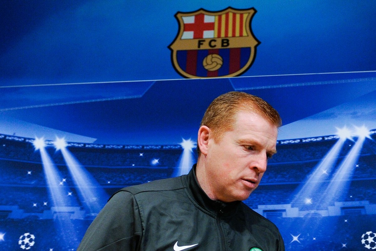 Neil Lennon, la venirea la meciul tur cu Barcelona
